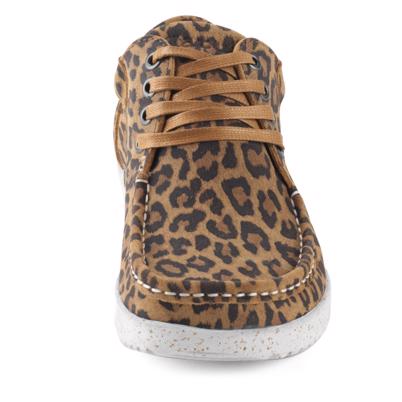 Nature Footwear Anna Suede Sko Leopard